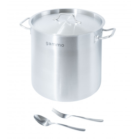 GAMMO hrnec s víkem 25 litrový 32x32cm