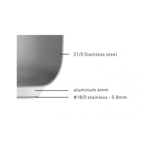GAMMO hrnec s víkem 71 litrový 45x45cm