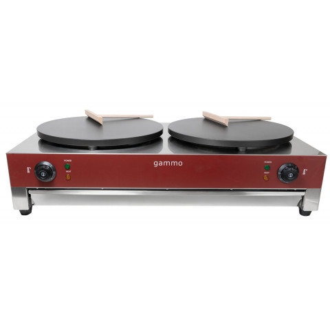 GAMMO palačinkovač elektrický, dvouplotýnkový, 2x 40 cm