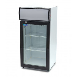 MAXIMA Display prosklená barová chladící skříň, 80 l