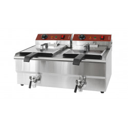 GAMMO 16+16 litrová elektrická fritéza 3+3 kW