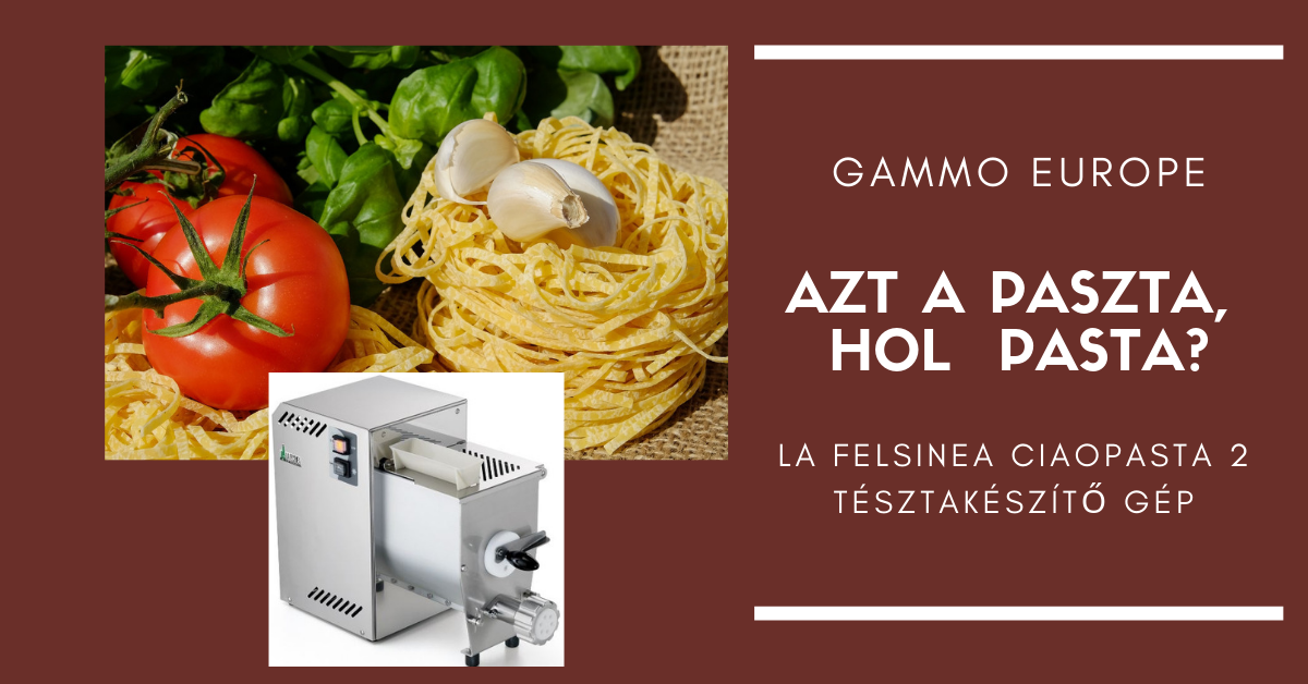 Azt a paszta, hol a pasta?