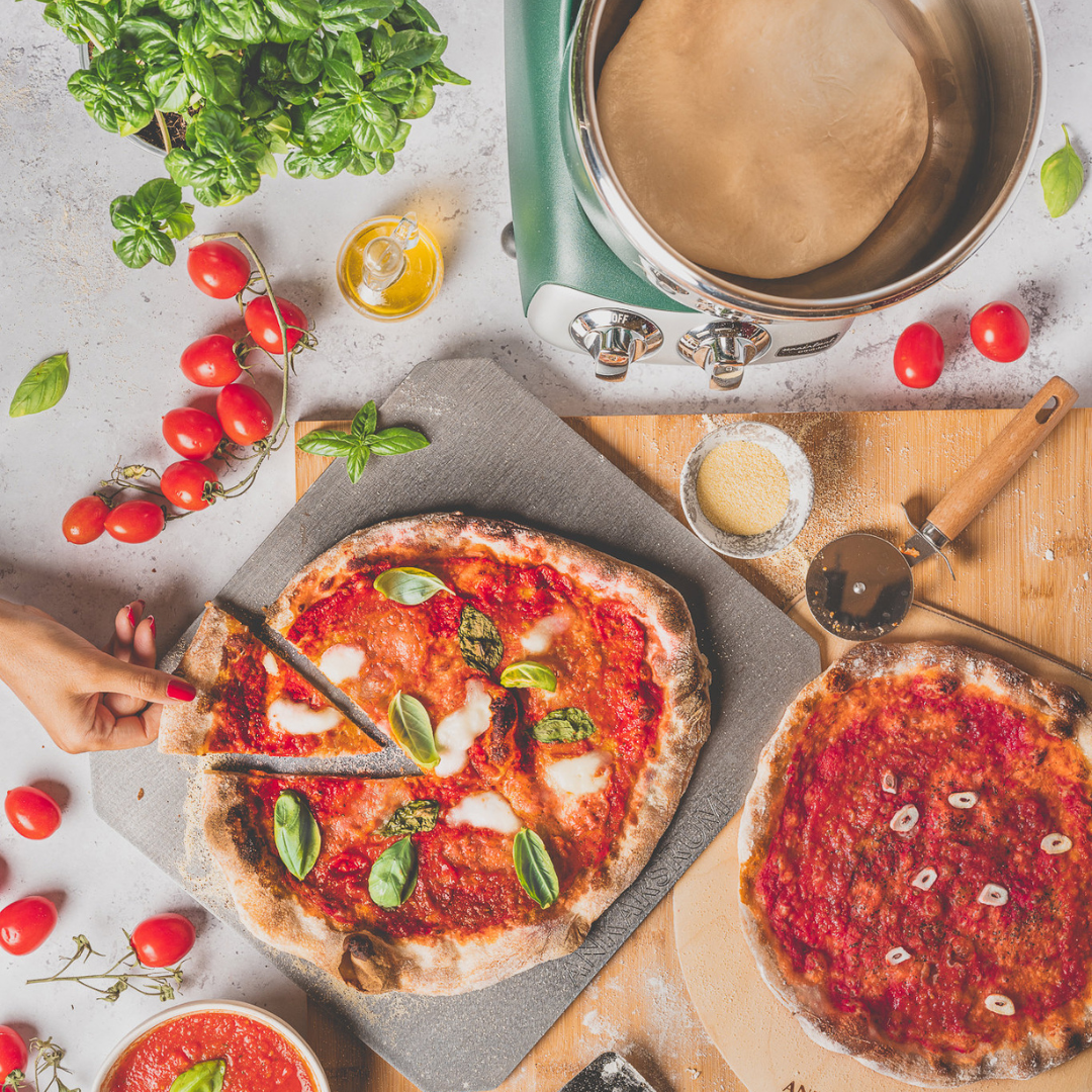 Neapolská pizza s kuchyňským robotem ANKARSRUM a videem s receptem