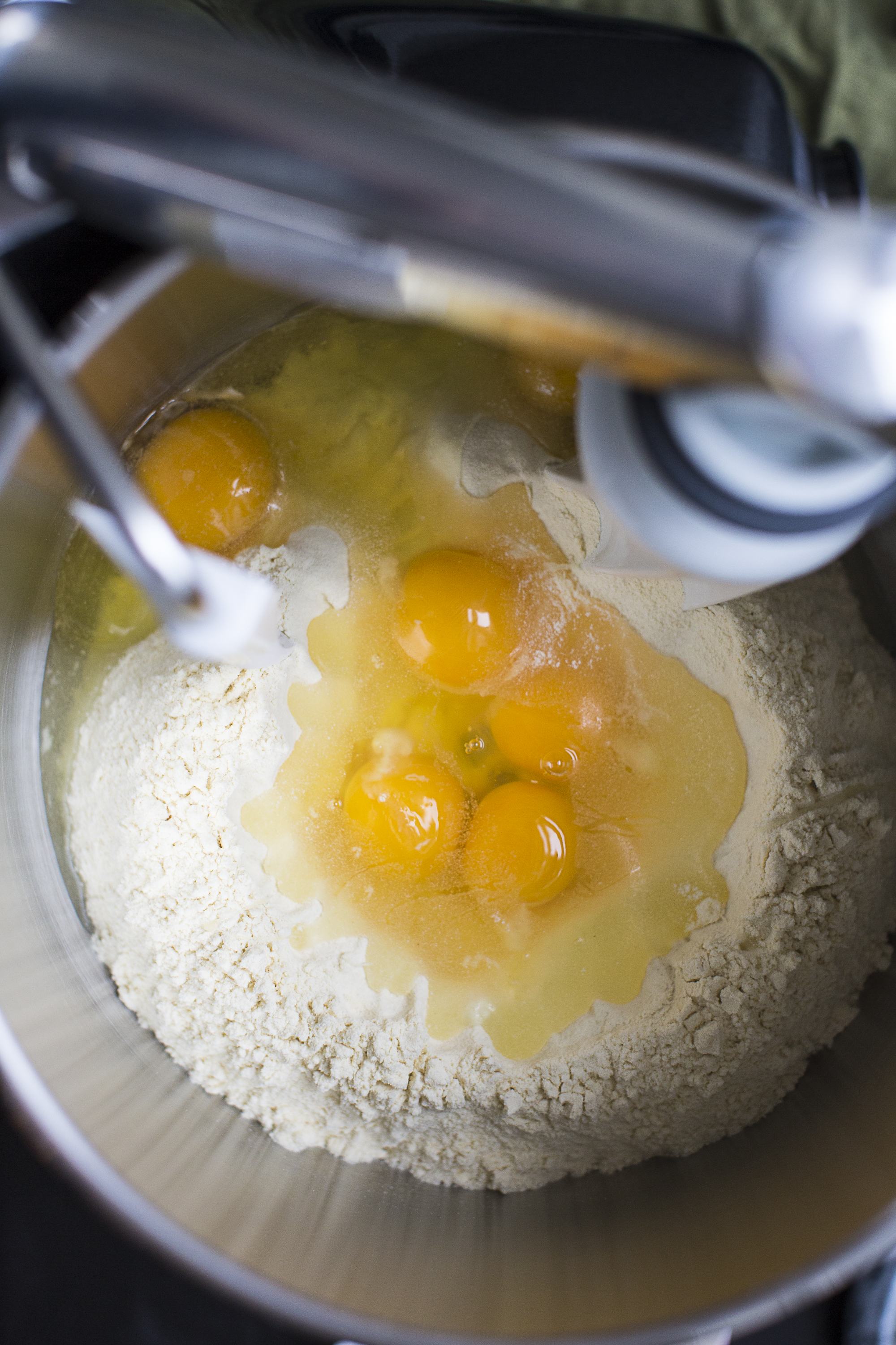 Durum těstoviny s Ankarsrum kuchyňským robotem